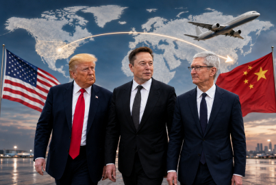 ABD Başkanı Donald Trump dev iş dünyası heyetiyle Çin'e gidiyor: Musk ve Cook Pekin yolcusu
