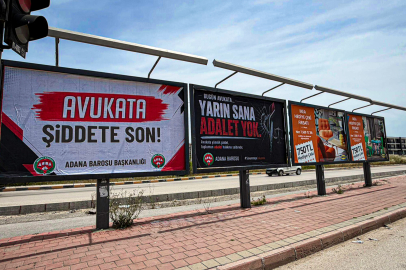Adana Barosu şiddete karşı kent genelinde farkındalık çalışması başlattı