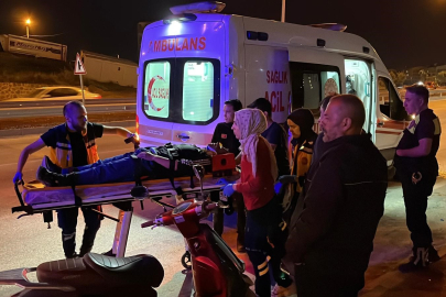 Antakya’da motosikletler çarpıştı: 2 sürücü yaralandı