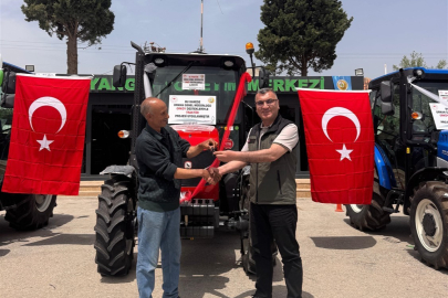 Mut’ta orman köylüsüne traktör desteği: Üretim gücü mekanizasyonla artıyor
