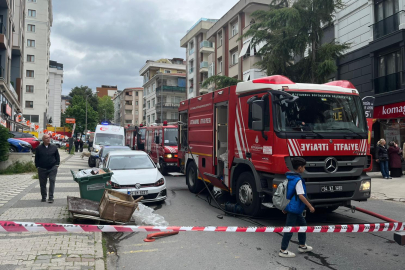 Maltepe’de depo yangını korkuttu