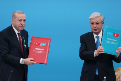 Türkiye ile Kazakistan arasında 13 anlaşma: Erdoğan ve Tokayev imzaladı