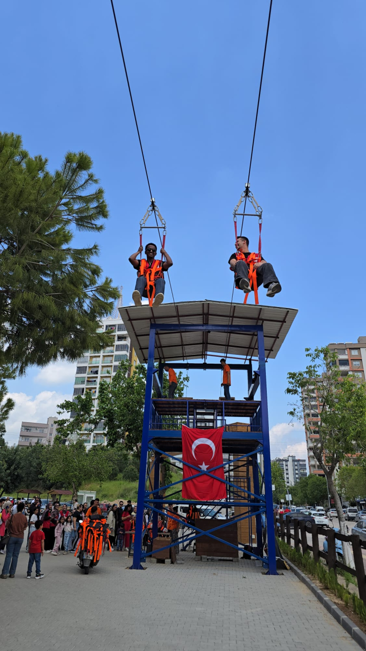 Adana Macera Parkı 19 Mayıs kutlamaları için kapılarını gençlere açıyor 4