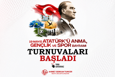 Mersin Mezitli Belediyesi 19 Mayıs spor turnuvaları programını açıkladı