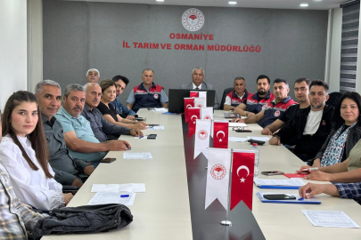 Tarımda sağlıklı verim için kritik hamle: Osmaniye’de bitki sağlığı toplantısı yapıldı