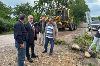 Ceyhan Kaymakam Kurtyemez sel bölgesinde incelemelerde bulundu