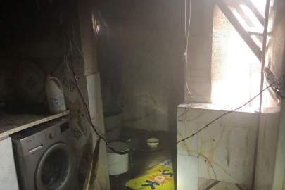 İskenderun’da korkutan mahalle yangını: Müstakil ev alev alev yandı