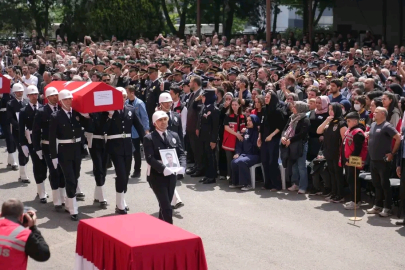 Tekirdağ'ın Çorlu ilçesinde şehit olan polis memurları son yolculuklarına uğurlandı
