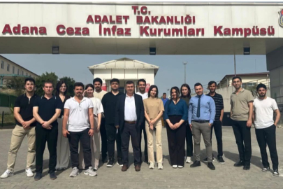 Stajyer Avukatlar Kürkçüler Cezaevi’nde uygulamalı eğitim aldı