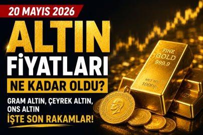 Altın fiyatları 20 Mayıs 2026: Gram altın, çeyrek altın ve ons altın ne kadar oldu?