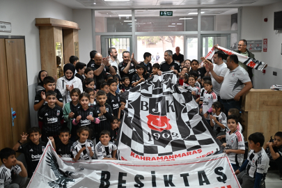Beşiktaş Dostluk Grubu’ndan yaralı Öğrenci Mustafa Aslan’a moral ziyareti
