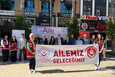 Kumluca’da Milli Aile Haftası kapsamında farkındalık yürüyüşü