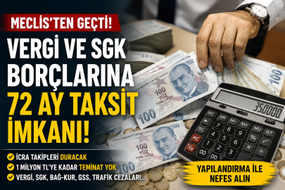 Devlete borcu olan esnaf yaşadı! İcra duracak, 72 ay taksit geliyor