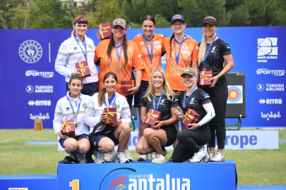 Milli okçular Antalya’da bronz madalya kazandı