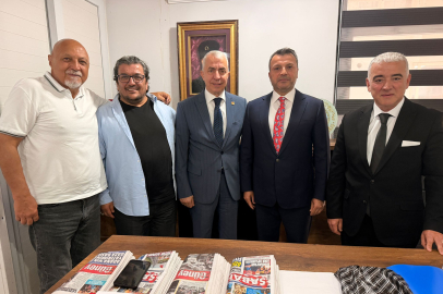 Fatih Kocaispir’den Çukurova Gazeteciler Cemiyeti’ne hayırlı olsun ziyareti