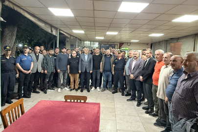 Mersin Valisi Toros Tarsus’ta gönüllere dokundu
