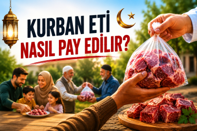 Kurban eti nasıl pay edilir, nasıl dağıtılır? İşte Diyanet’e uygun kurban eti dağıtma rehberi