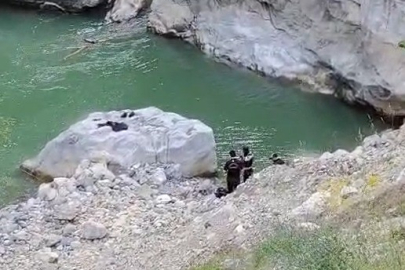 Kahramanmaraş’ta nehre düşen balıkçı kayboldu