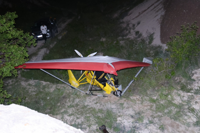 Kapadokya’da microlight hava aracı zorunlu iniş yaptı: 2 yaralı