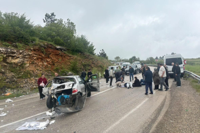 Karabük-Eflani yolunda korkutan kaza: Yaralılar hastaneye kaldırıldı