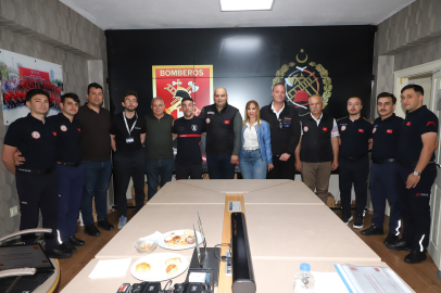 Mersin İtfaiyesi uluslararası vitrinde: İspanyol heyet hayran kaldı
