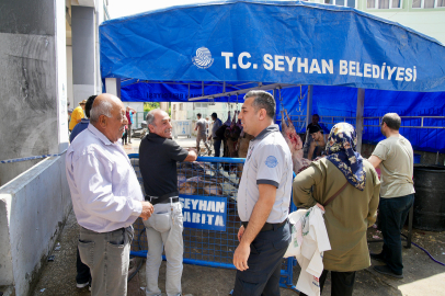 Seyhan Belediyesi’nden bayram boyunca kesintisiz kesim alanı hizmeti
