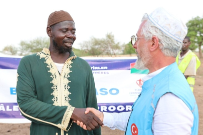 Burkina Faso halkı yardım organizasyonları dolayısıyla Türkiye'ye minnettar