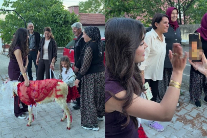 Vatani görevdeydi ama nişanlısını unutmadı! Nişanlısına koç gönderdi
