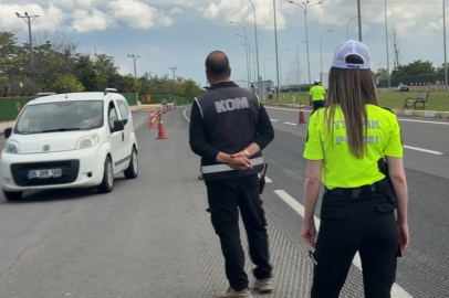 Aksaray’da bayram tatilinin son gününde yoğun denetim