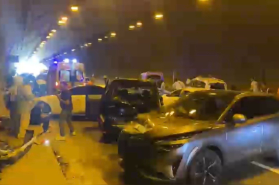 Osmaniye’de 6 aracın karıştığı feci kazanın kamera kayıtları ortaya çıktı