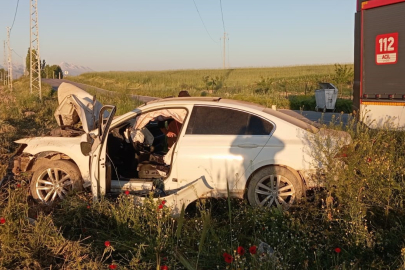 Kahramanmaraş’ta trafik kazası: 1 yaralı