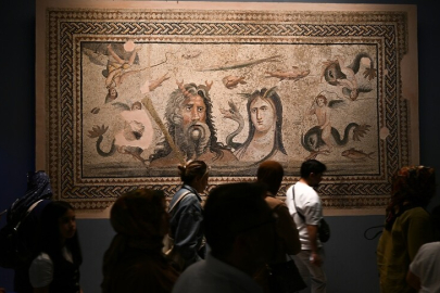 Zeugma Mozaik Müzesi'ne bayram akını! 9 günde yaklaşık 50 bin ziyaretçi