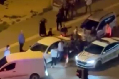 Gaziantep'te meydana savaşını aratmayan trafik kavgası