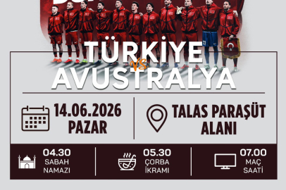 Talas’ta dev ekranda Dünya Kupası heyecanı: "Önce sabah namazı, sonra milli maç"