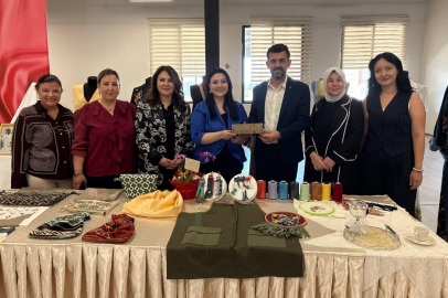 KYK Toroslar Kız Öğrenci Yurdu’nda yıl sonu sanat sergisi göz kamaştırdı