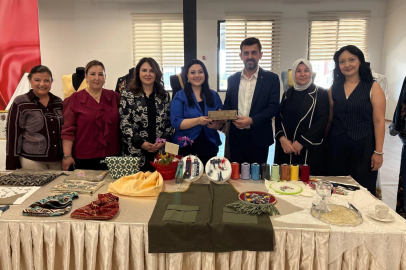 KYK Toroslar Kız Öğrenci Yurdu’nda yıl sonu sanat sergisi göz kamaştırdı