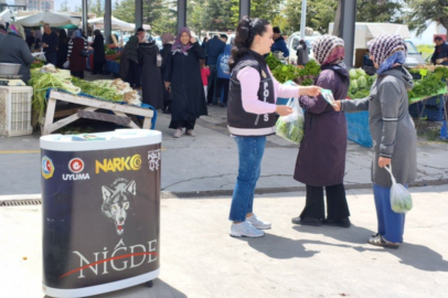 Narkotik ekiplerinden iki haftada 12 etkinlik: "En İyi Narkotik Polisi Anne" sahada