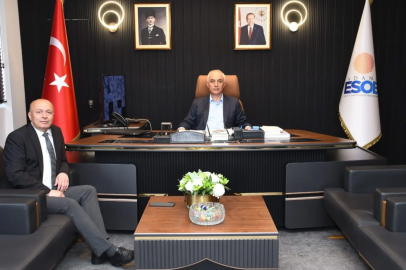 AESOB Başkanı Göger’e TÜİK Adana Bölge Müdürü Fidan’dan ziyaret