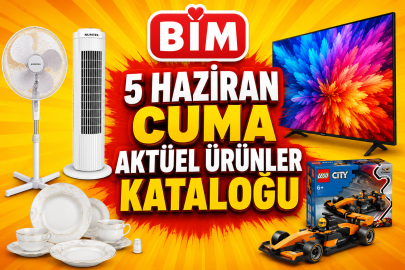 BİM 5 Haziran 2026 aktüel ürünler kataloğu açıklandı! Vantilatör, LG TV, LEGO ve çeyizlik ürünlerde dev fırsat