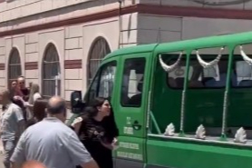 Can Polat son yolculuğuna uğurlanıyor! Kızlarının feryadı yürek dağladı