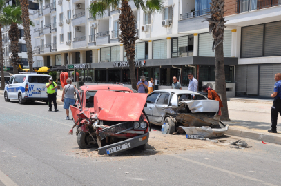 Mersin Silifke'de zincirleme trafik kazası: 1 yaralı