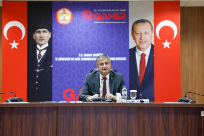 Adana’da güvenlik ve asayiş çalışmaları masaya yatırıldı