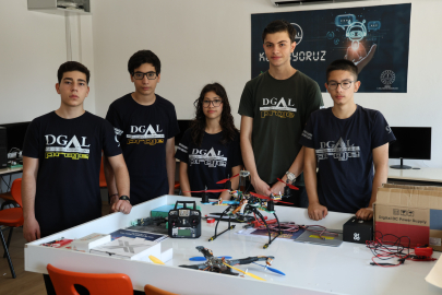 Liseli gençlerden orman yangınlarına karşı otonom dron projesi