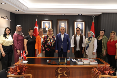 MHP Adana İl Başkanlığı’nda KAÇEP ile sosyal sorumluluk çalışmaları ele alındı