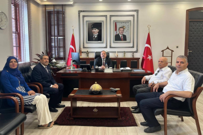 MAR-DAD yönetiminden Seyhan Kaymakamı Ekrem İnci'ye ziyaret