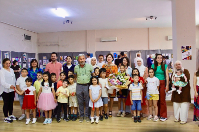 Adana Çerkes Kültür Derneği’nde Seteney & Nart Çocuk Atölyesi Resim Sergisi göz kamaştırdı