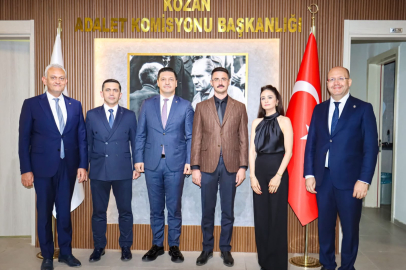 Adana Barosu Başkanı Böke, Kozan Adliyesi’nde temaslarda bulundu