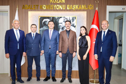 Adana Barosu Başkanı Böke, Kozan Adliyesi’nde temaslarda bulundu