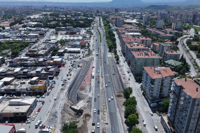 Kayseri'de Yeni Sanayi Katlı Kavşağı'nın ilk etabı trafiğe açıldı