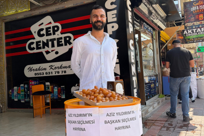 Osmaniye'de Aziz Yıldırım'ın yeniden başkan seçilmesi lokmayla kutlandı